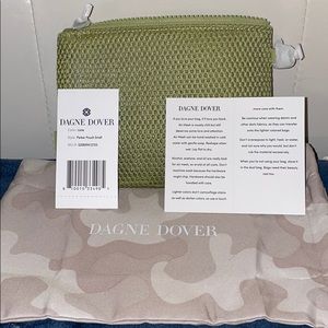 Dagne Dover Small Parker Pouch in Lime